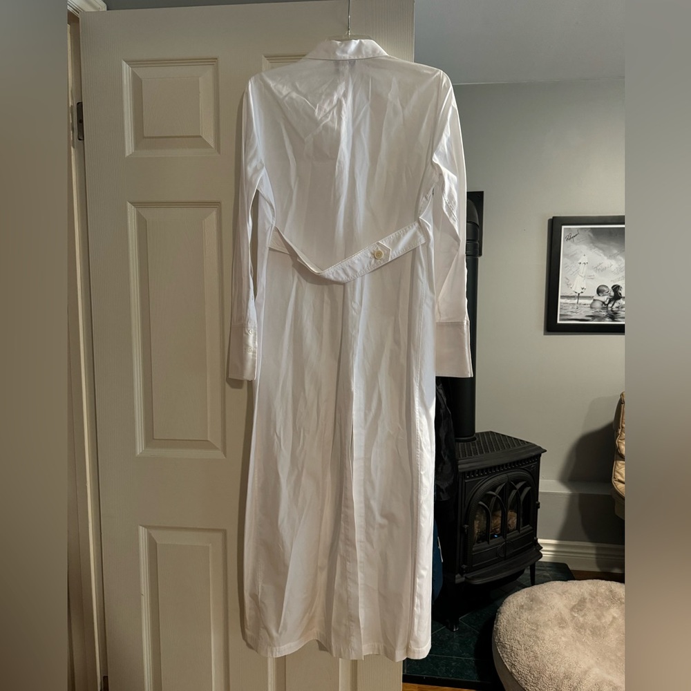 Phillip Lim Collard White Ankle Length Shirt - Picture 2 of 3